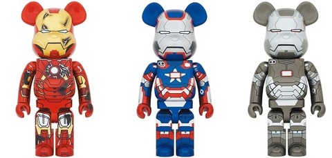 《3/26発売》BE@RBRICK IRON MAN MARK VII DAMAGE Ver・WAR MACHINE・IRON PATRIOT |  Street Antenna